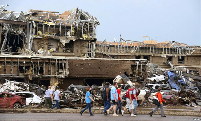 Ущерб от майских торнадо в США. USA tornadoes 2013