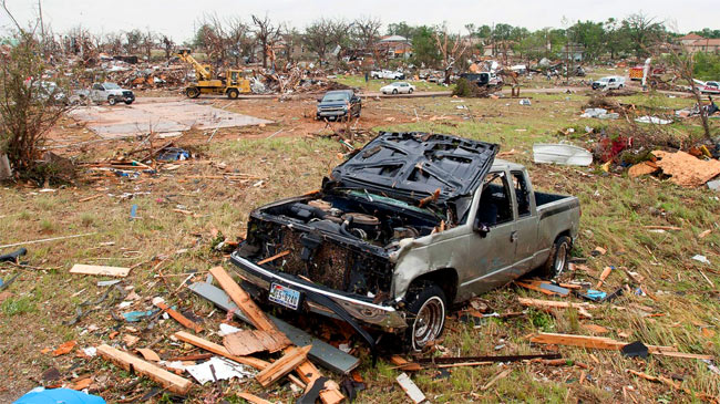 Ущерб от майских торнадо в США. USA tornadoes 2013