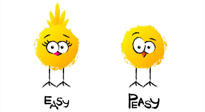 EASY PEASY: Изи и Пизи - корпоративные герои