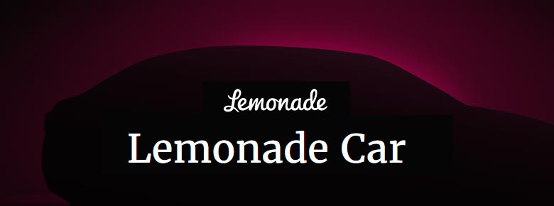  Lemonade          Lemonade Car 