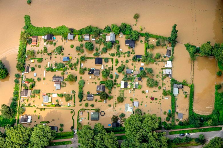 убытки катастрофического наводнения в Европе
