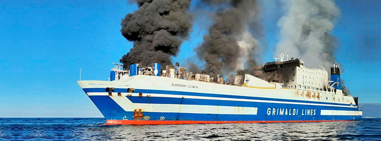 Безпека судноплавства значно покращилася, але пожежі на судах викликають занепокоєння страховиків: Allianz Global & Specialty