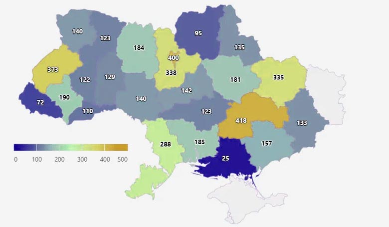 Кількість ДТП в Україні за січень-березень 2023 року зросла до 4,5 тис.
