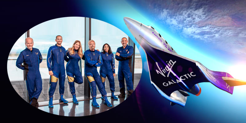 ������ ����� ������� �������� � ������ �� �������� Virgin Galactic VSS Unity