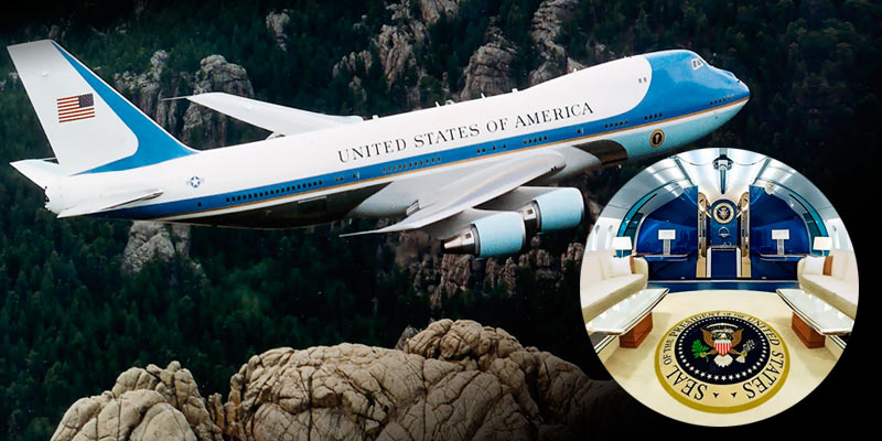 ����� ������� �������� � ���� ��������� Air Force One ������ ��������� - VC-25B, ����������� �� ���� Boeing 747-8 ��� ���������� ���