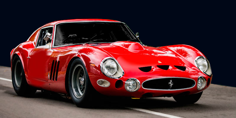 ����� ������� ���������� ����������� � ���� ��������� Ferrari 250 GTO
