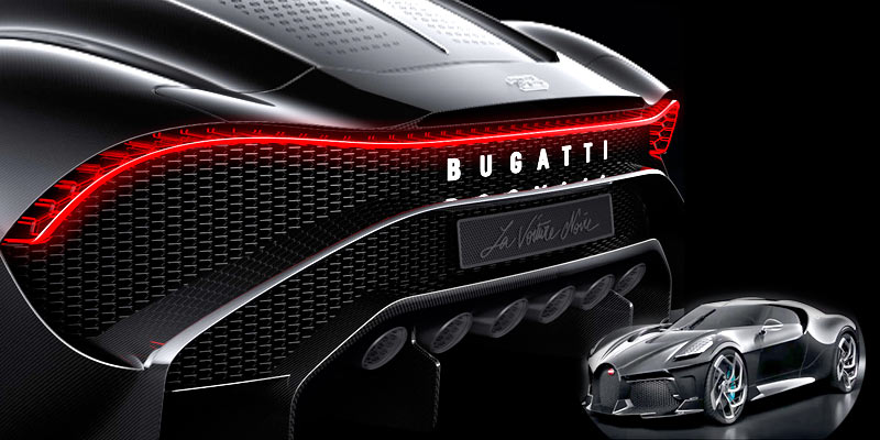 ����� ������� �������� ����������� � ���� ��������� Bugatti La Voiture Noire.