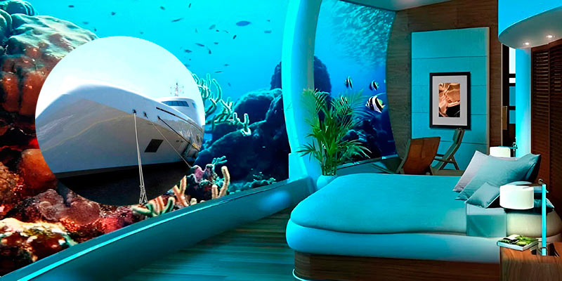 ����� ������� ������ �������� Lover�s Deep Luxury Submarine Hotel (����-�����) - ���������� ��������� �����-��������� � ��������� ����, �� ������� �������������� ������